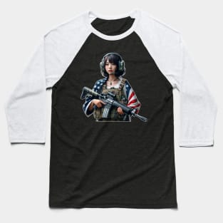 Tactical Girl Baseball T-Shirt